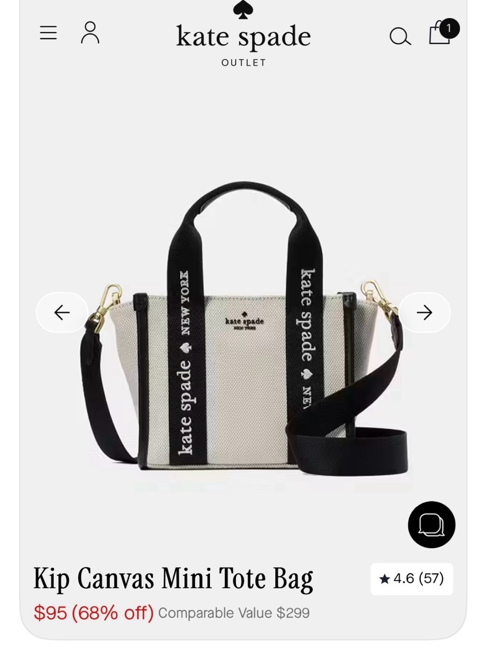 Kate Spade Kip Mini Tote Bag